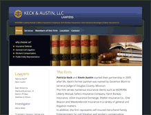 Tablet Screenshot of keckaustin.com